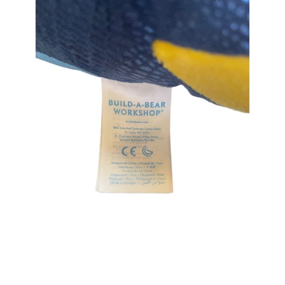 Build a Bear Finding Dory Fish Plush Toy Stuffed Animal Disney Blue Yellow - Picture 4 of 5